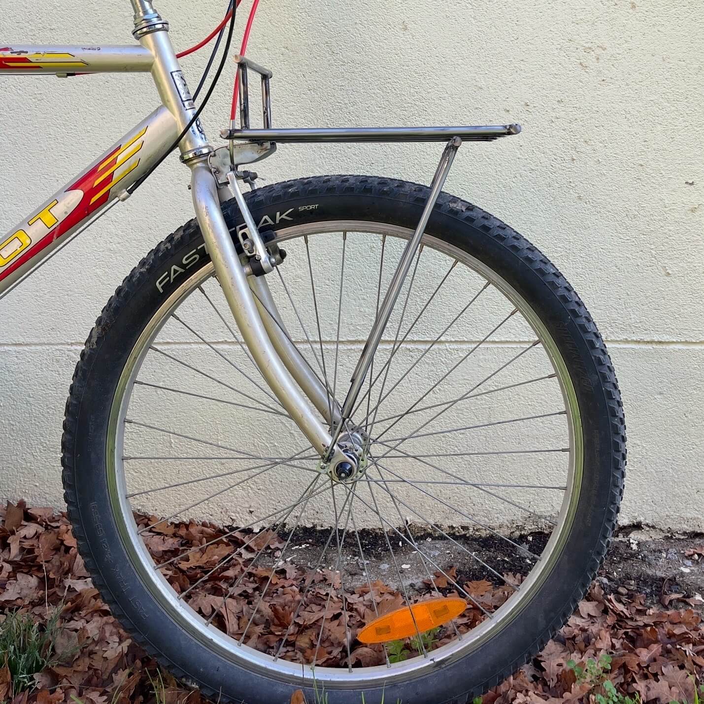 Rack frontal para bici