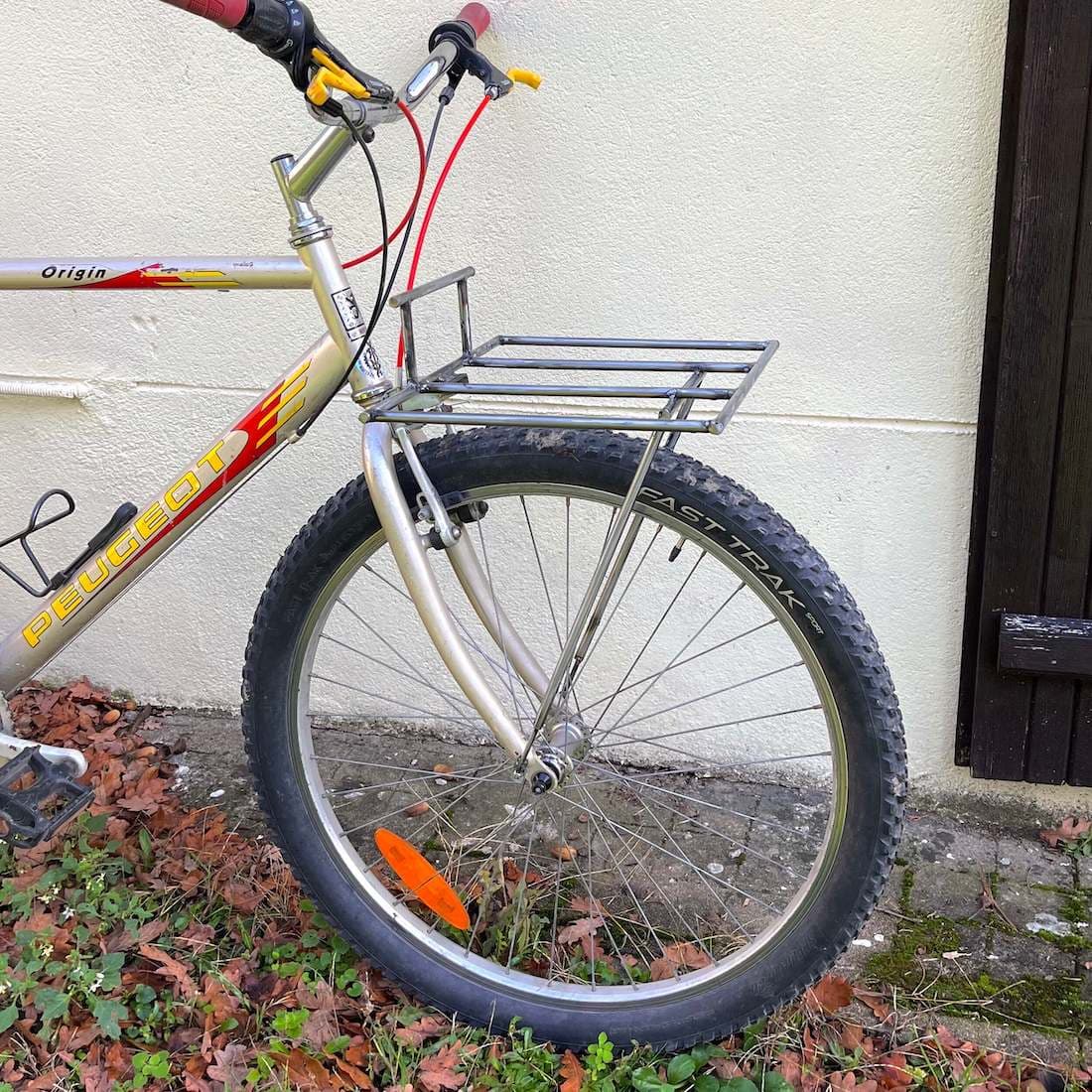 Rack frontal para bici